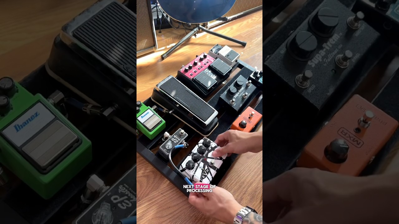 How to build a PEDALBOARD.