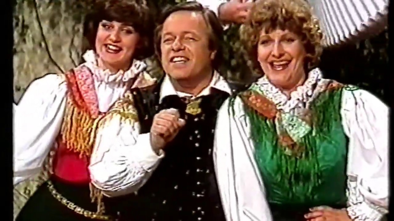 Slavko Avsenik: Hinterm Hühnerstall, Walzerlied  1984  ZDF
