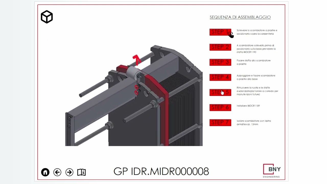 SCHEMA DI MONTAGGIO CON SOLID EDGE TECHNICAL PUBLICATIONS