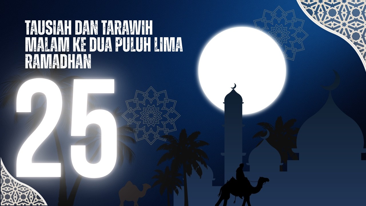 LIVE Khutbah dan Tarawih Masjid Daarut Tauhiid | Ustadz Ahmad Yusdi Gozaly Lc