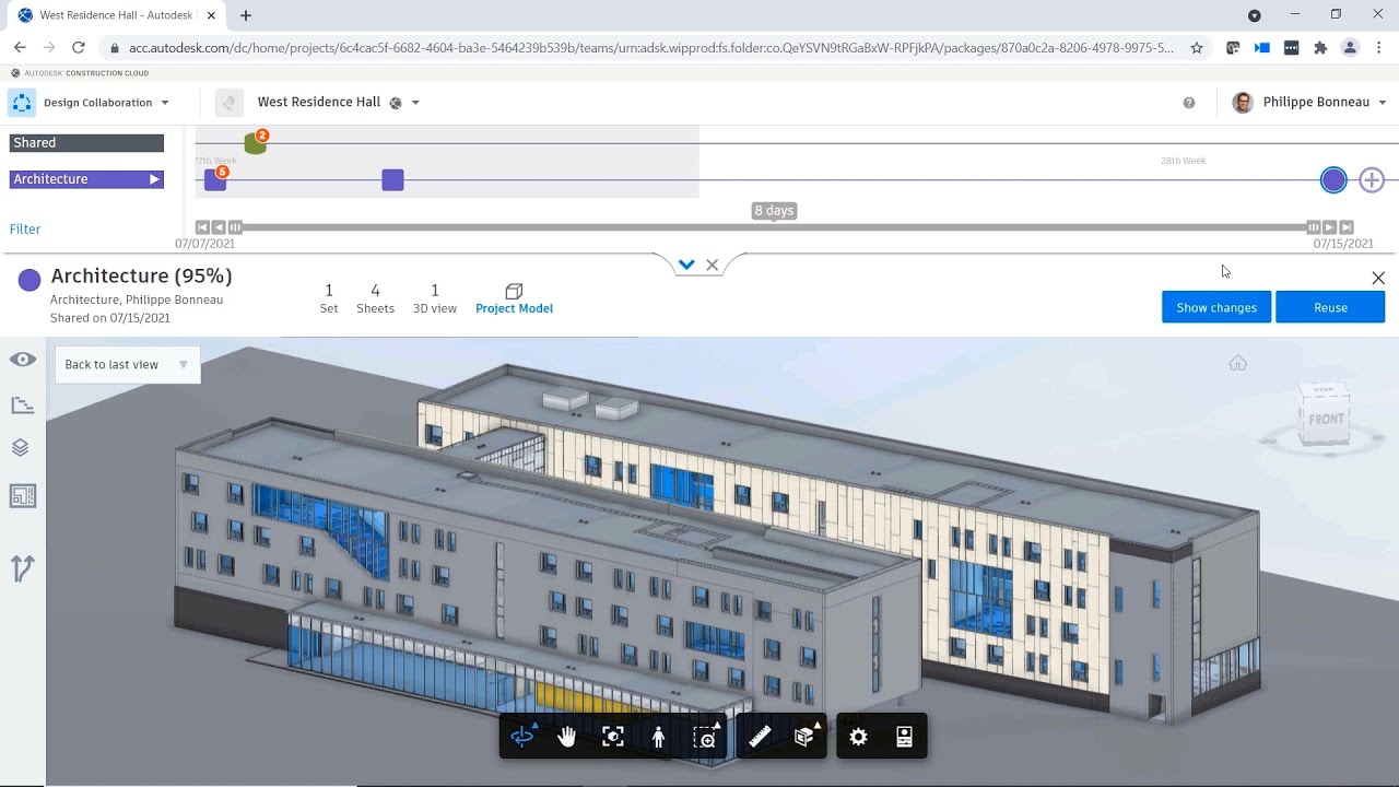 Sharing Design Changes in BIM Collaborate Pro [8 of 12]