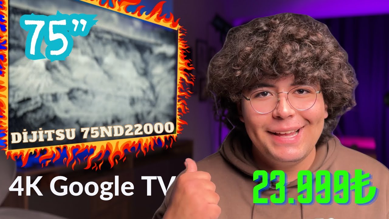 D&Uuml;NYANIN EN UCUZ 75inch TV&rsquo;si (Dijitsu 75DG22000)