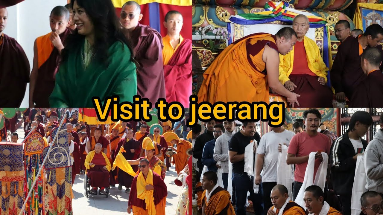 Our Tsawai lama is chabje Namkha Drimed Ramjam Rinpoche   visit in jeerang odisha,