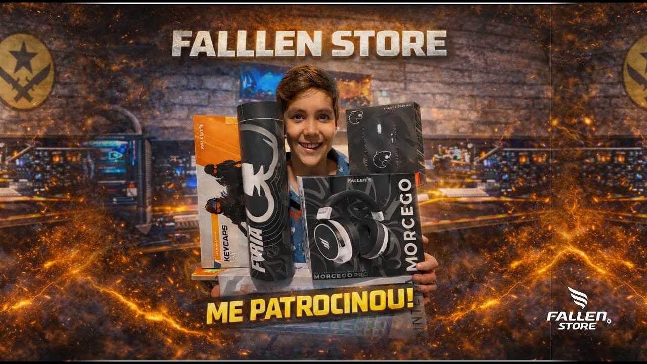 FALLENSTORE ME PATROCINOU // CUPOM: cauazinn