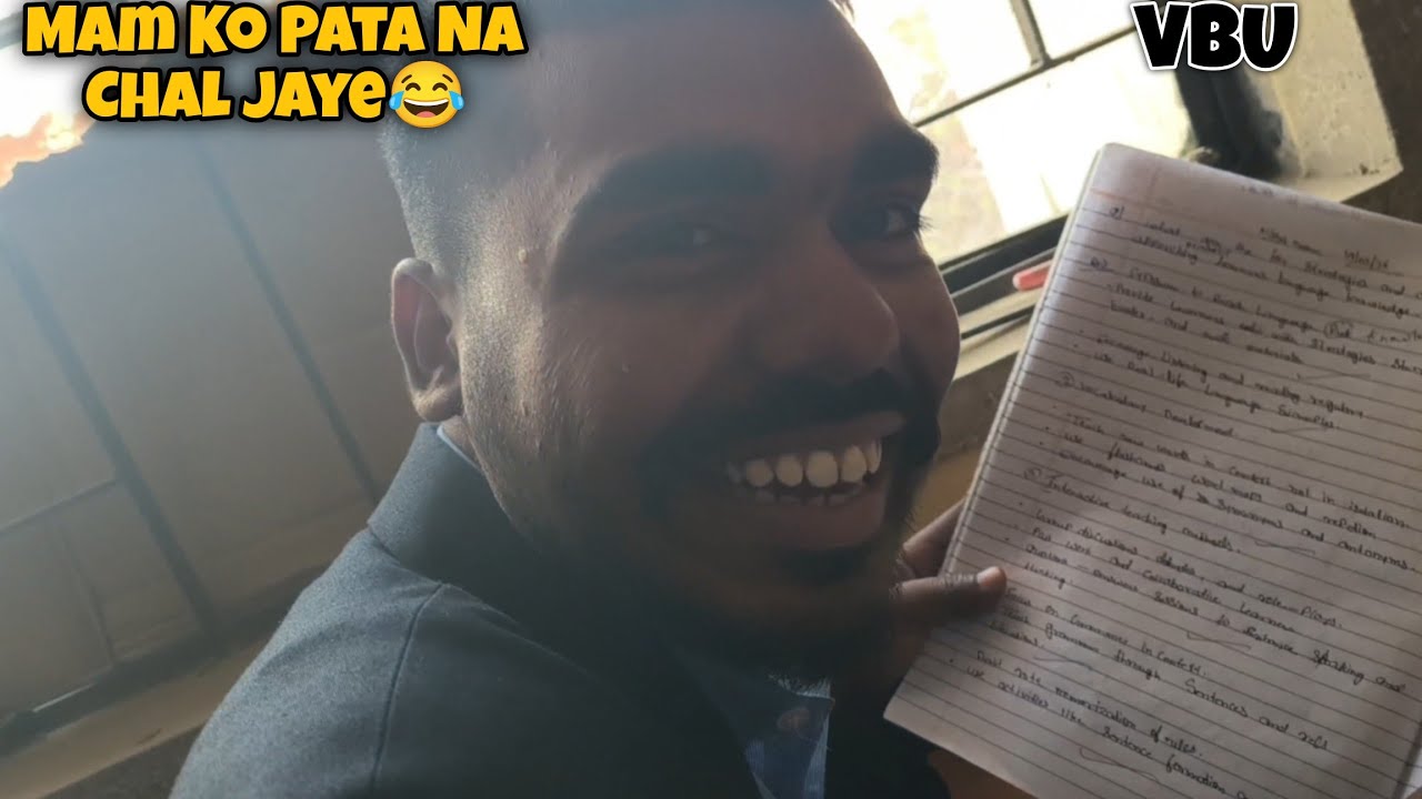 Ye Kand Mam Ko Pata Na Chal Jaye😂|Himanshu Vlogs.#collegevlog #funny 