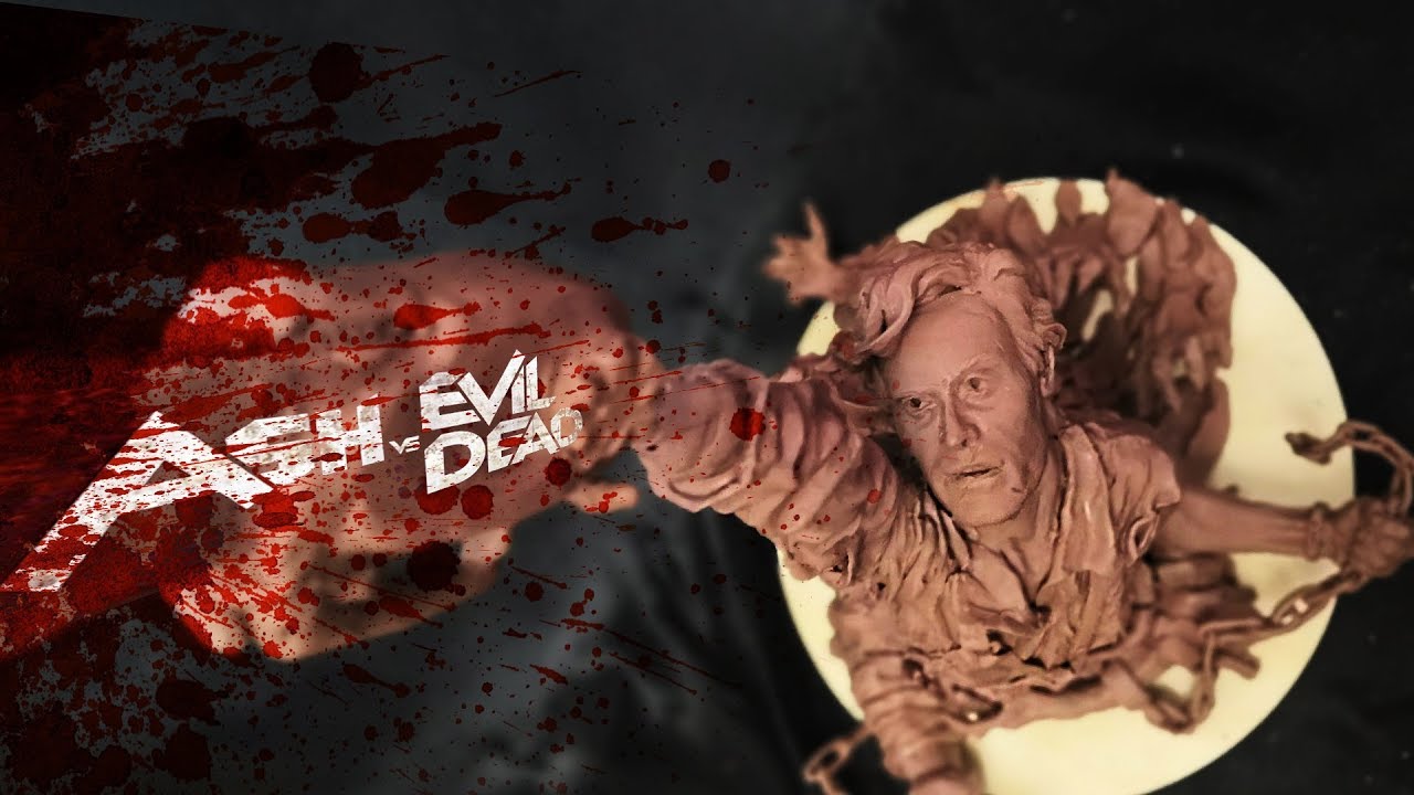 Ash vs Evil Dead /лепка и история персонажей.