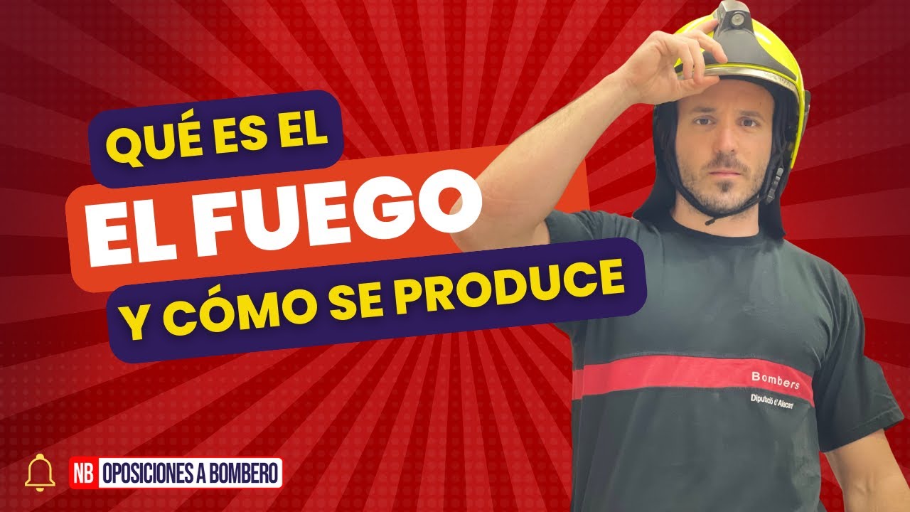 👩🏻‍🚒 🔥 CÓMO se produce el FUEGO 🔥❓ - TRIÁNGULO y TETRAEDRO del fuego explicados PASO A PASO