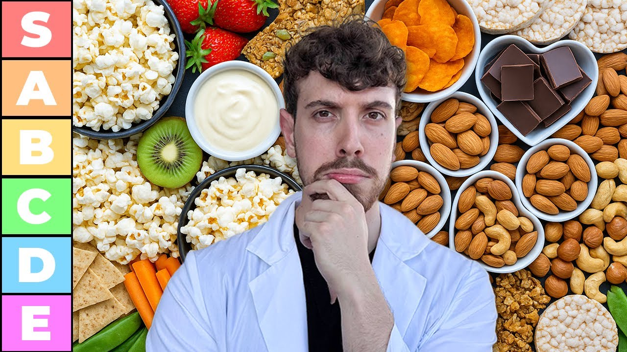 TIER LIST SUGLI SNACK PIÙ SANI ED IMPROBABILI CHE PUOI MANGIARE A DIETA!