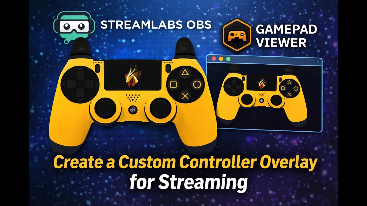 Create a Custom Controller Overlay for Streaming