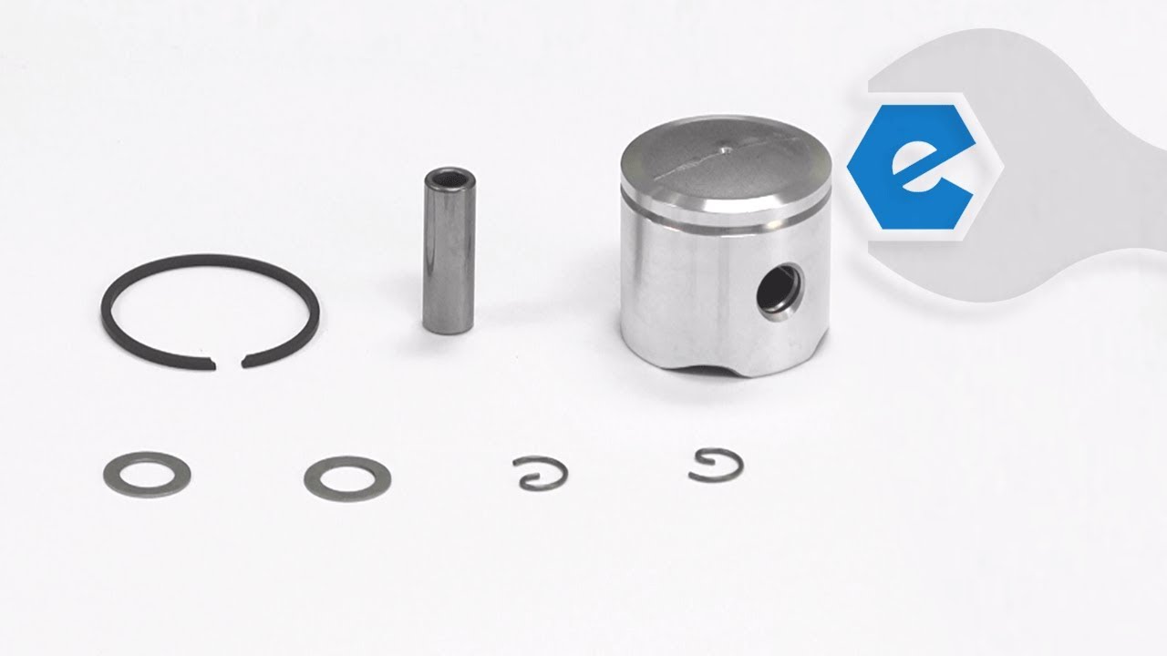 Echo Trimmer Repair - Installing the Piston Kit (Echo Part # P021007712)
