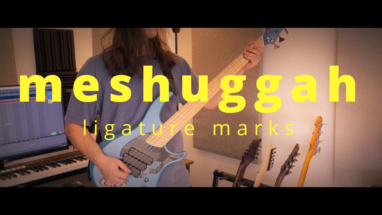 Meshuggah - Ligature Marks (One Take Bass Guitar Cover)