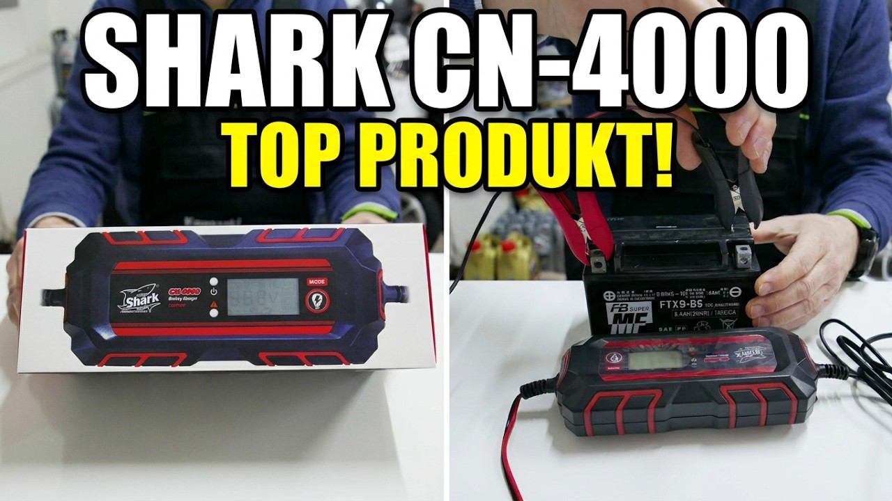 Nab&iacute;ječka akumul&aacute;torů SHARK CN-4000
