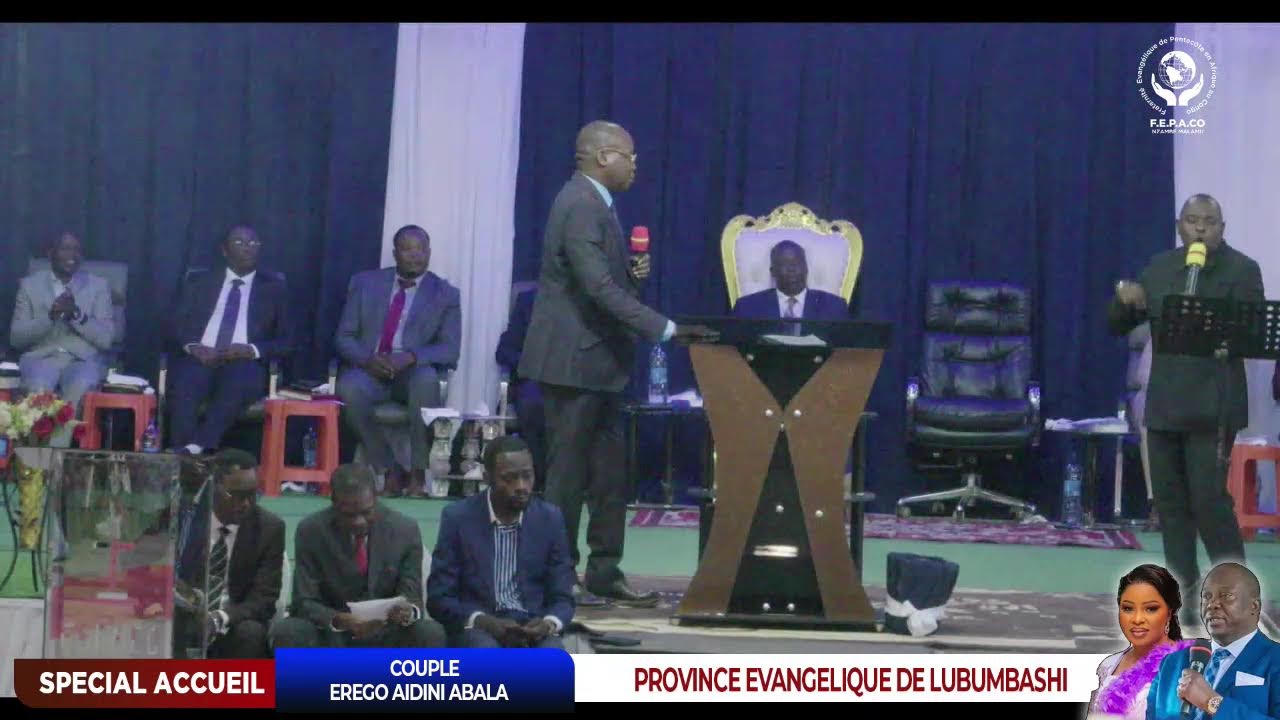 SPECIAL ACCUEIL DU REPRESENTANT LEGALE  A LUBUMBASHI