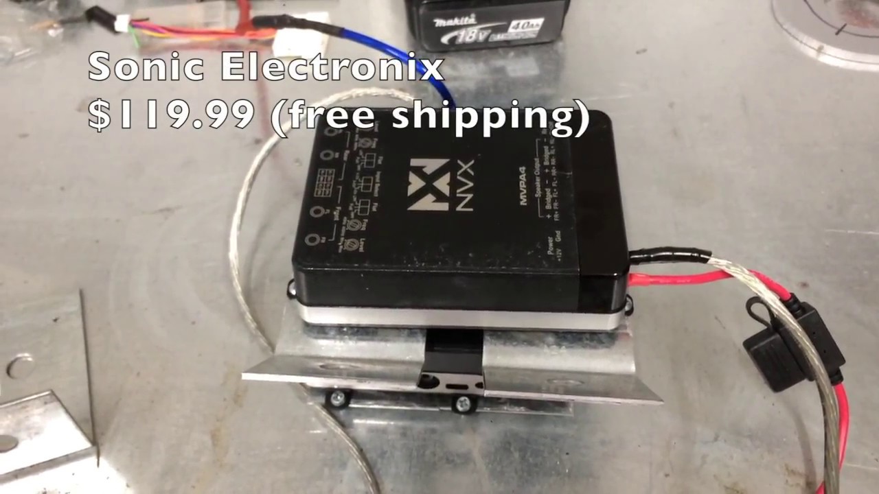 Installing Custom Amplifier and Speaker (Toyota Sienna 2011-14)