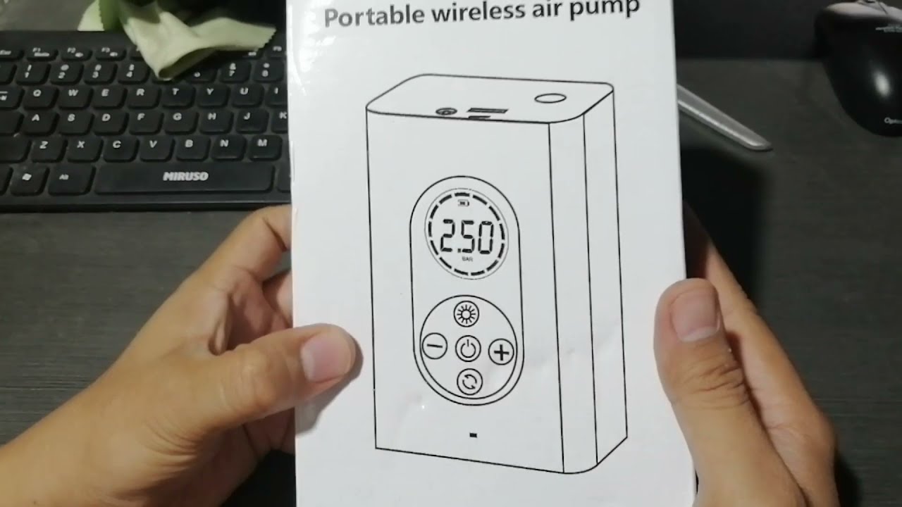 Unboxing Wireless Air Pump