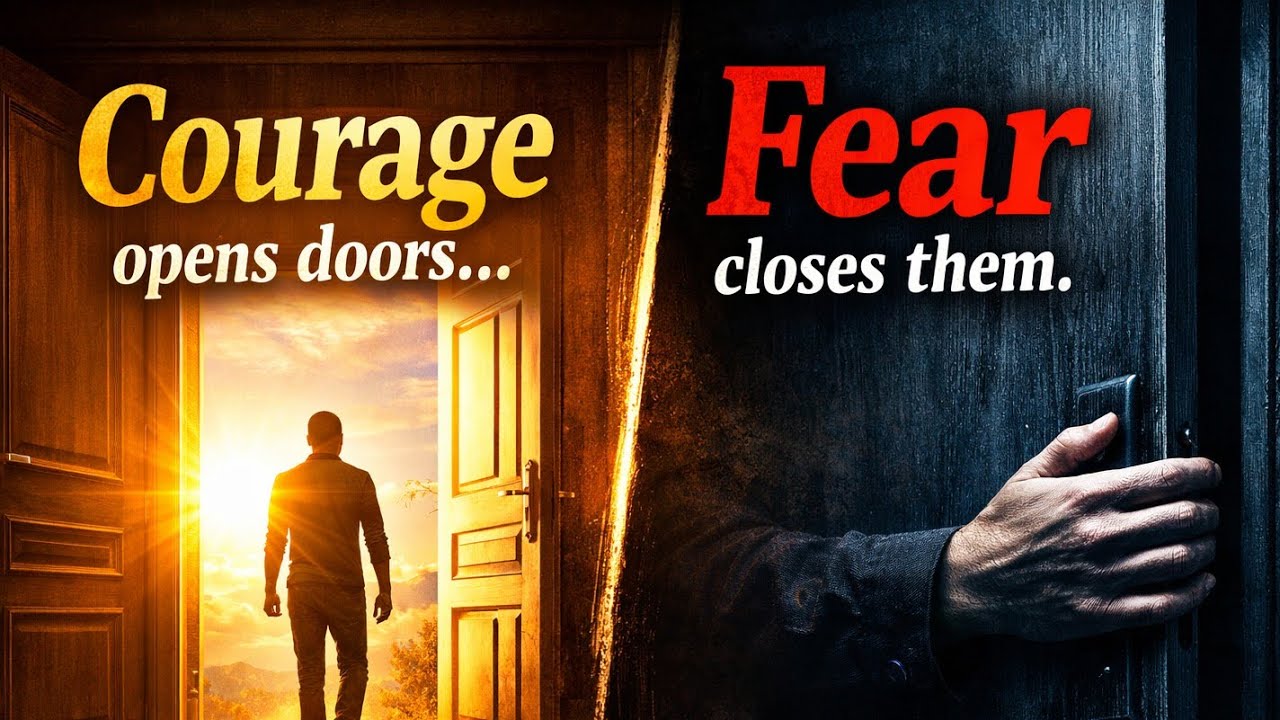 Courage vs Fear – One Choice Can Change Your Life | Motivational Quotes