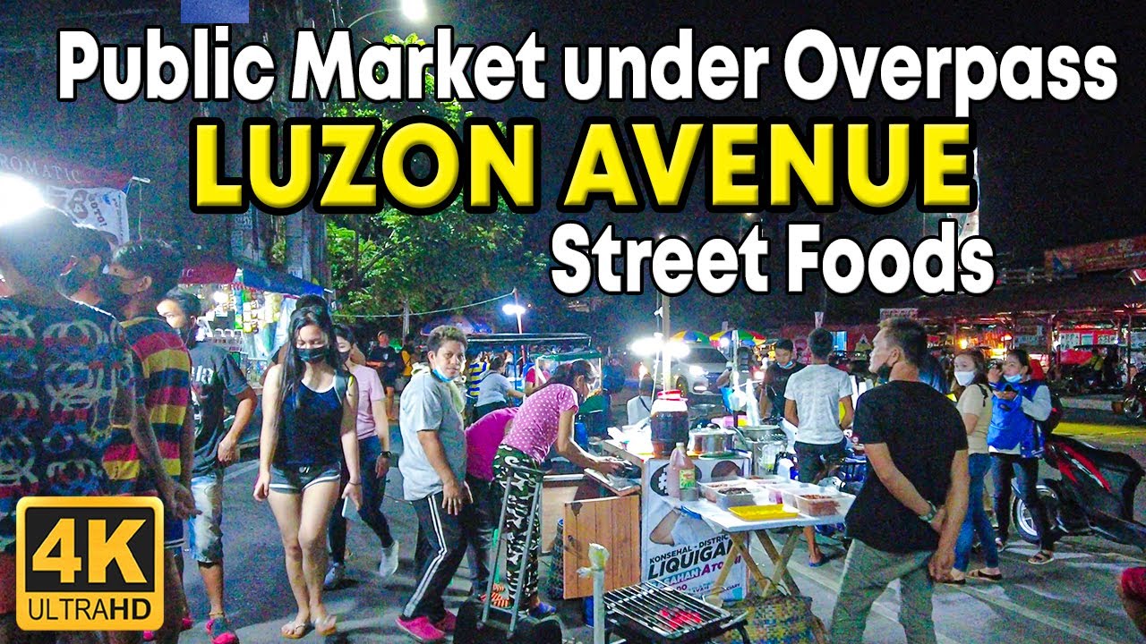 FILIPINO MARKET TOUR and STREET FOODS | A UNIQUE PUBLIC MARKET UNDER OVERPASS | Quezon City