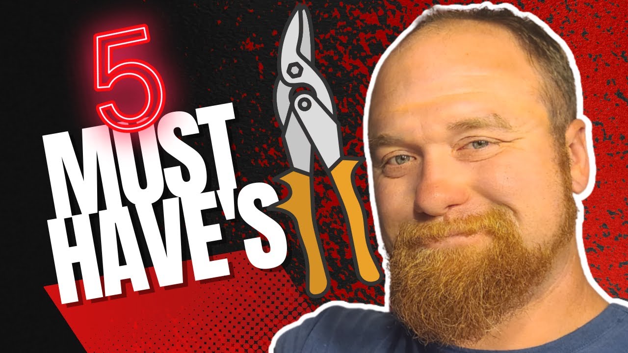 5 MUST HAVE SHEET METAL SNIPS TO BOOST YOUR PRODUCTIVITY