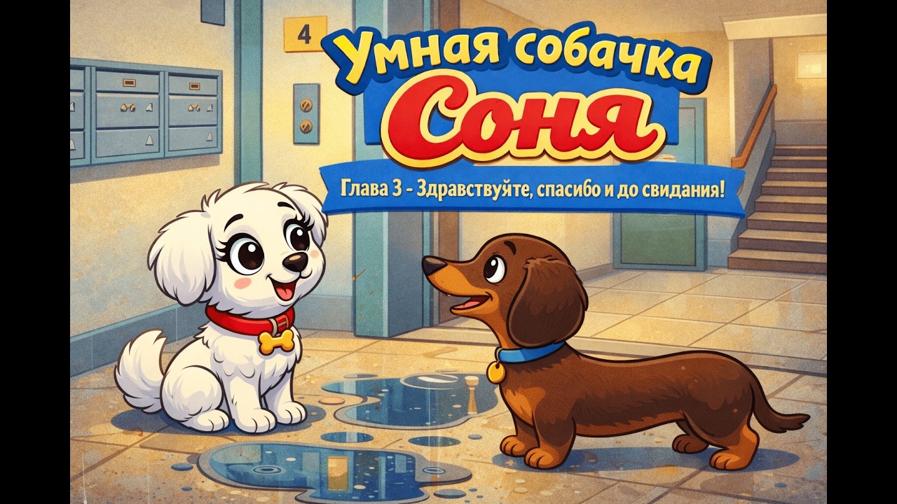 Умная собачка Соня. Глава 3 - Здравствуйте, спасибо и до свидания!