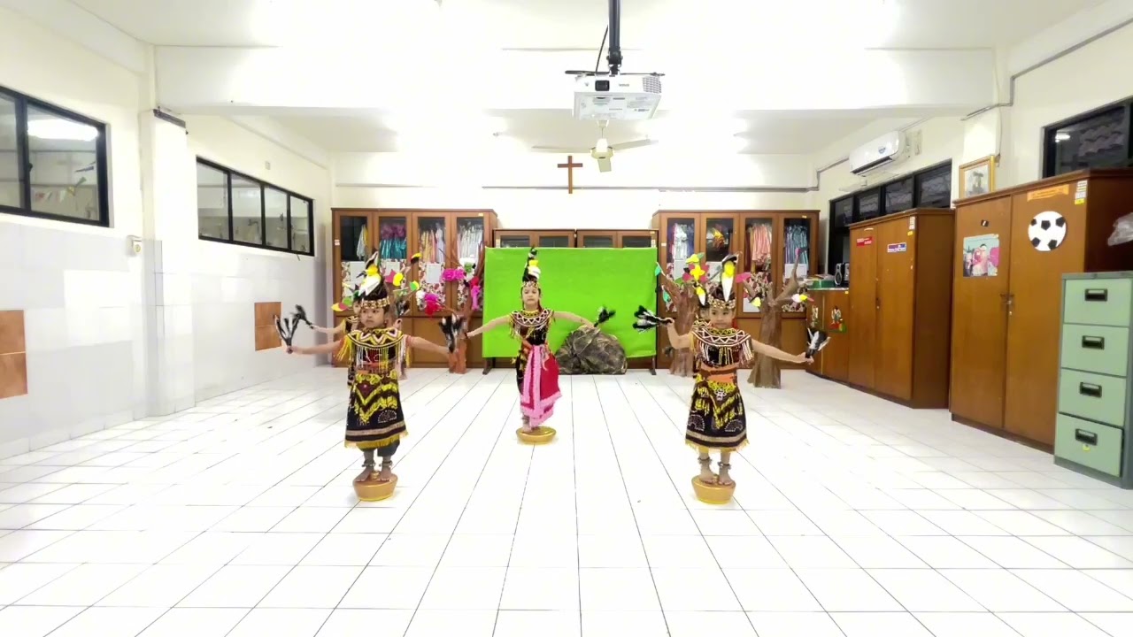 Tari Kreasi Anak Peserta Didik Paud ‘PUTRI GONG’ | TKK 6 PENABUR