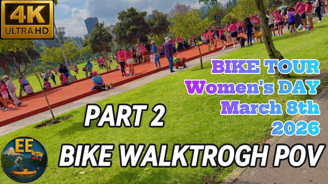 International Women’s Day in La Carolina (Part 2) | Pink Race on Amazonas | POV 4K60