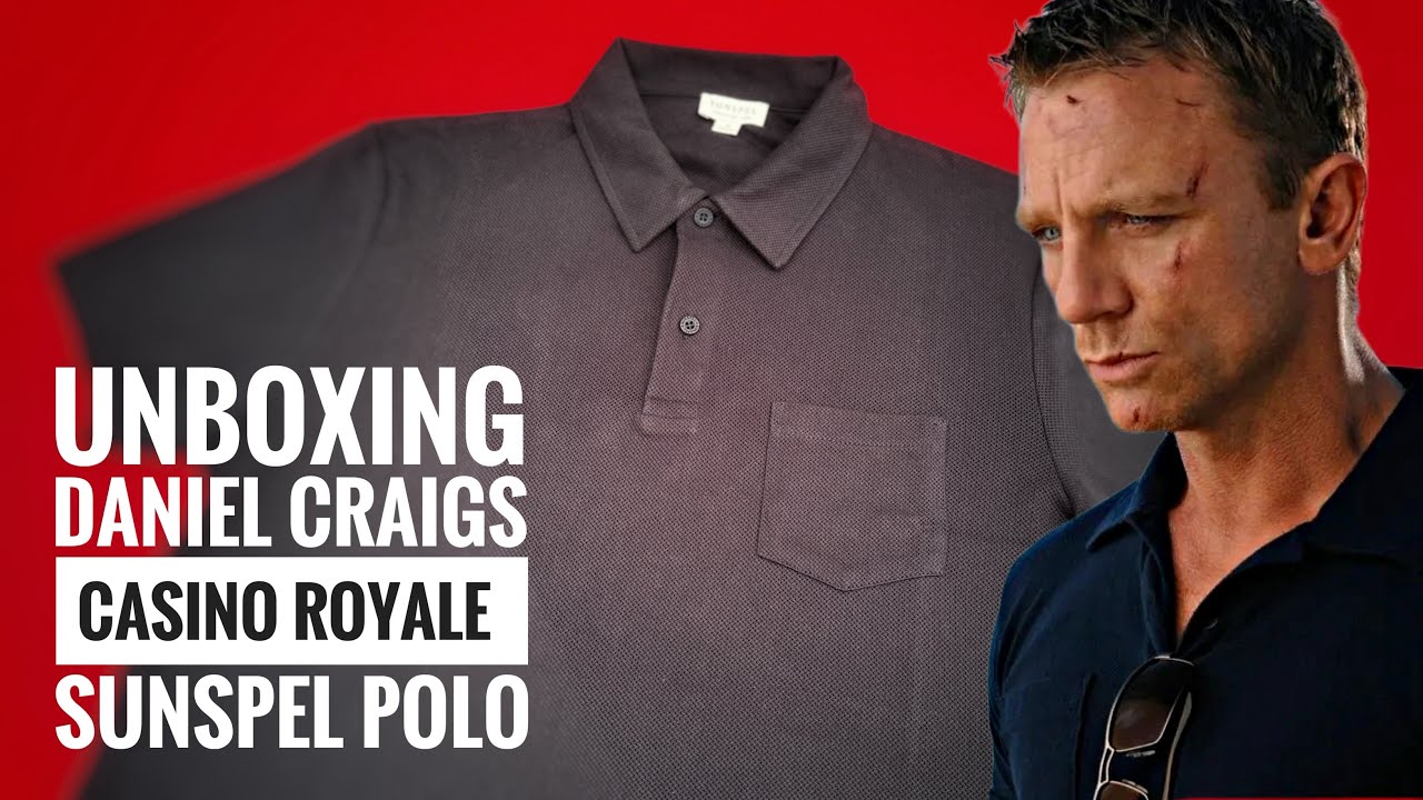 Daniel Craigs Casino Royale Riviera Polo from Sunspel | Unboxing