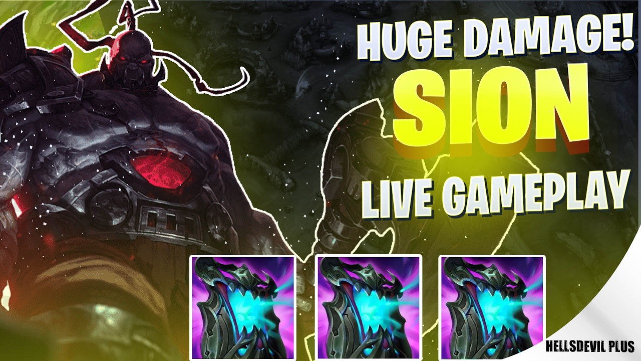 NEW ITEM SION = HUGE DAMAGE! - Wild Rift HellsDevil Plus Gameplay