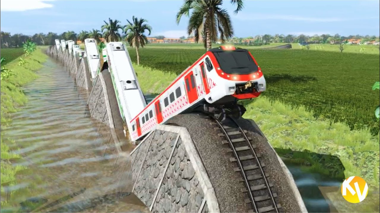 JALUR NAGA AIR BIKIN KETAR-KETIR 😰🚂