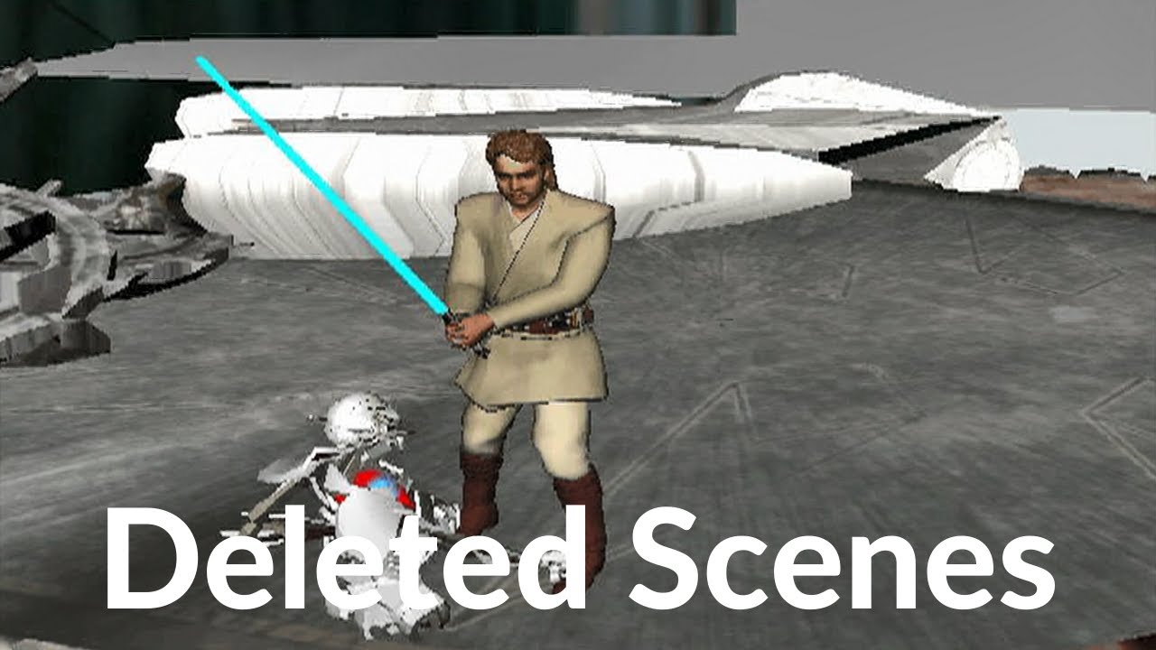 Deleted Scenes - Utapau Chase Animatics - Star Wars Episode III Revenge of the Sith 2005