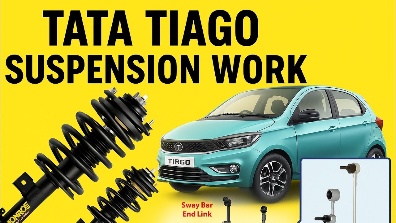  TATA Tiago SUSPENSION Repair Secrets REVEALED! 😲 @rjcustomsquad 
