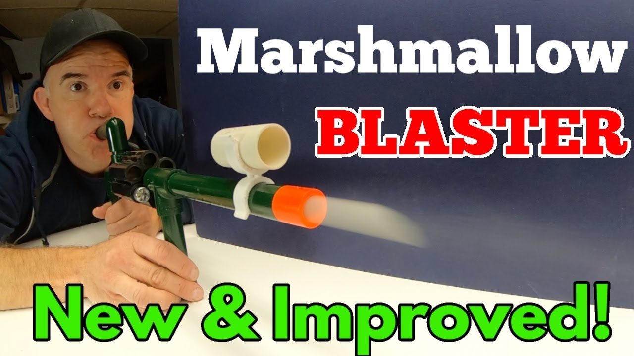 PVC Marshmallow Blaster New and Improved
