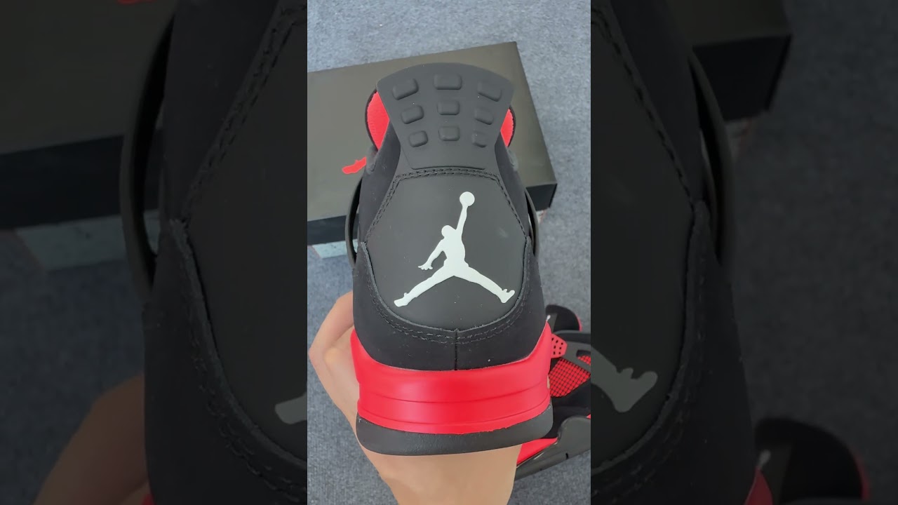 Air Jordan 4 Red Thunder Black White Red CT8527 016