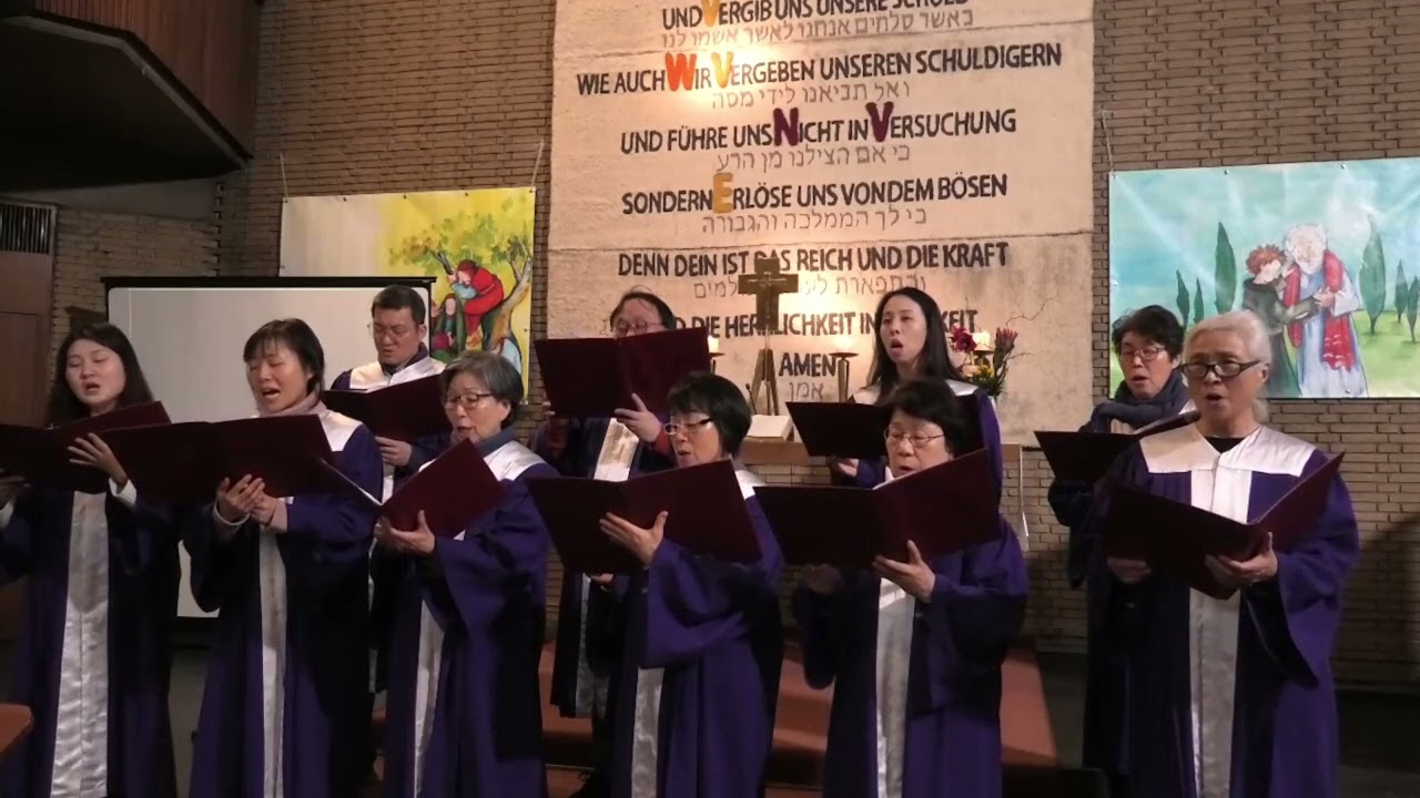 주가 일으켜주신다 - 성가대 - 베를린한인선교교회 주일찬양