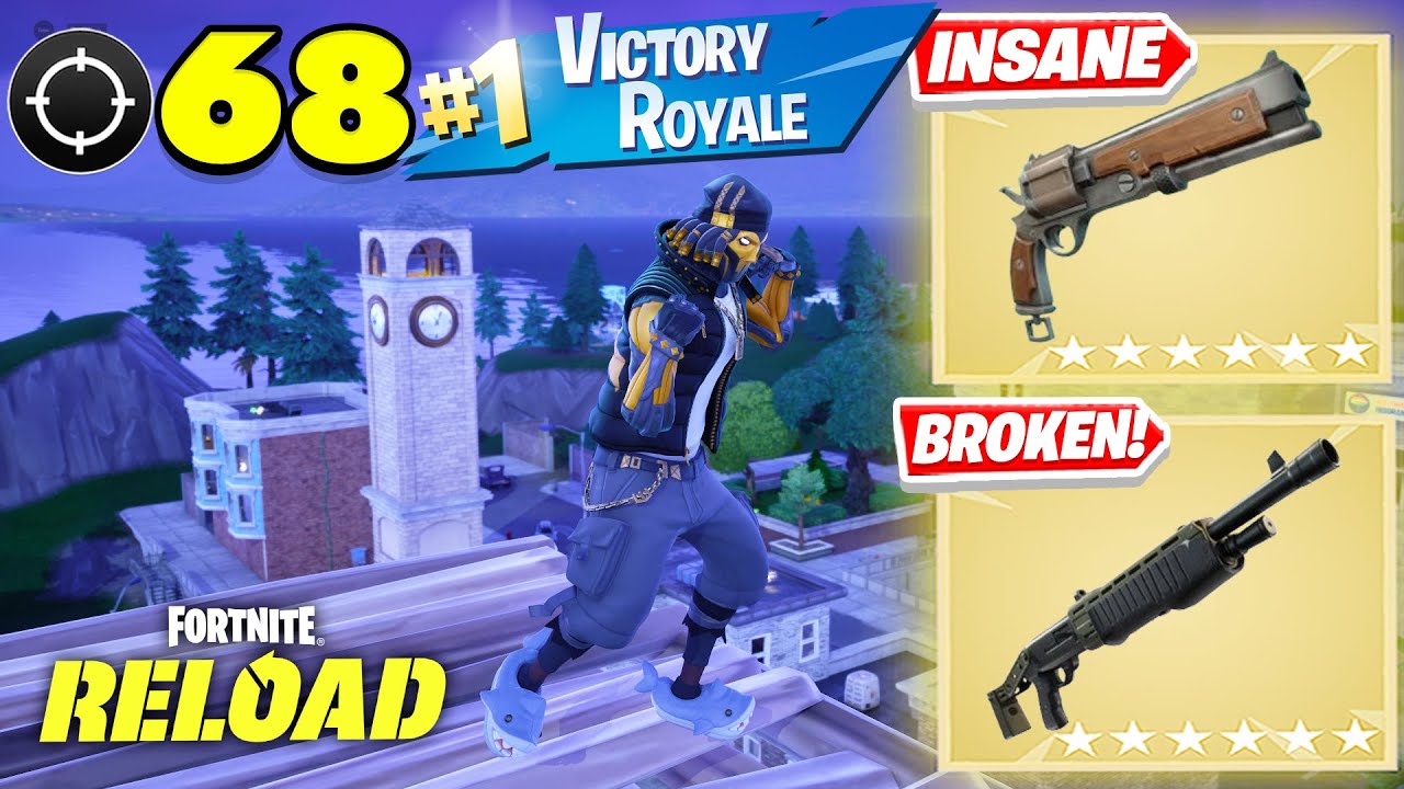 30 BOMB Win ! 68 Elimination *RELOAD* Gameplay Wins (Fortnite Chapter 6 Keyboard & Mouse)