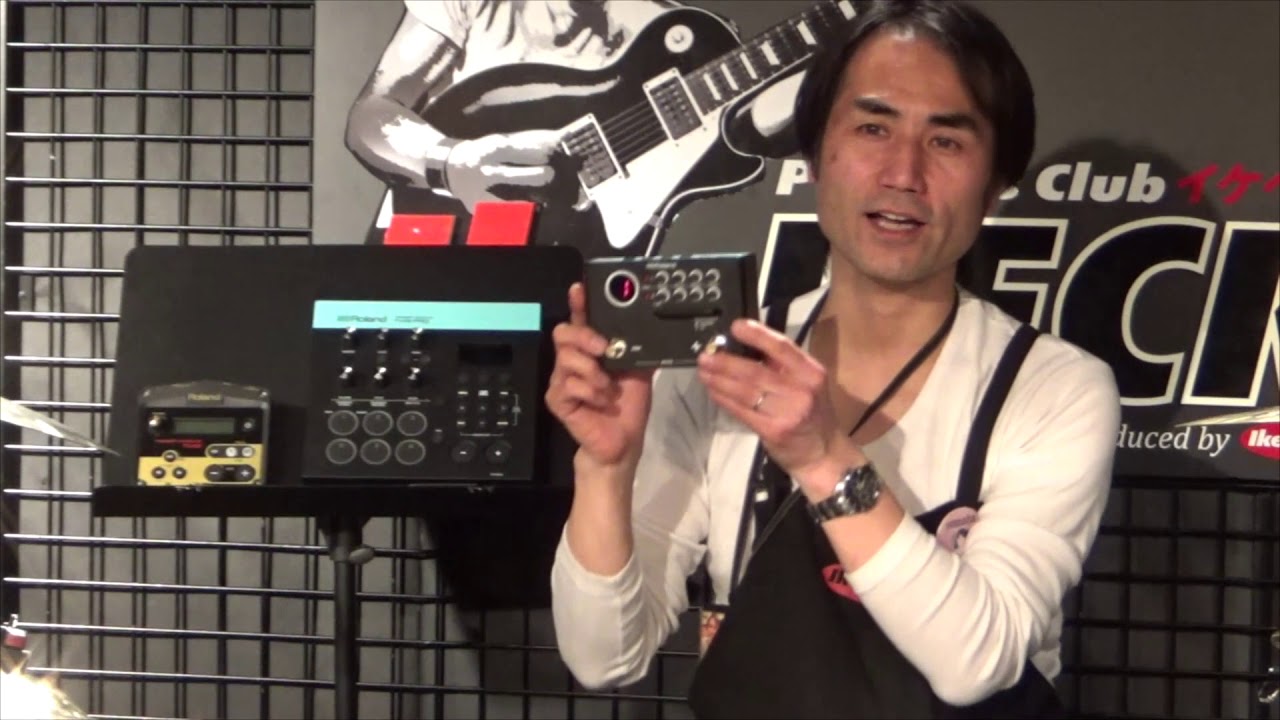 【池部楽器店】フット・スイッチを採用したコンパクトでシンプル操作の音源モジュール「Roland TM-1（Trigger Module）」！