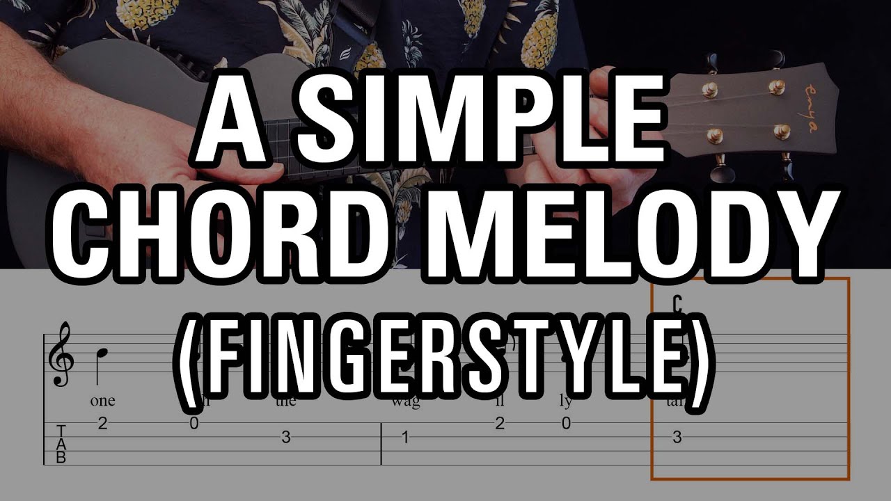 Introduction To Chord Melody On Standard Ukulele // Doggie In The Window
