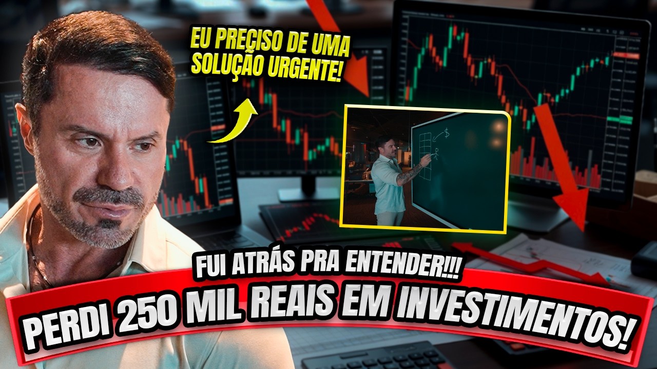 PERDI 250 MIL REAIS EM INVESTIMENTOS - FUI ATR&Aacute;S PRA ENTENDER O MOTIVO !!!