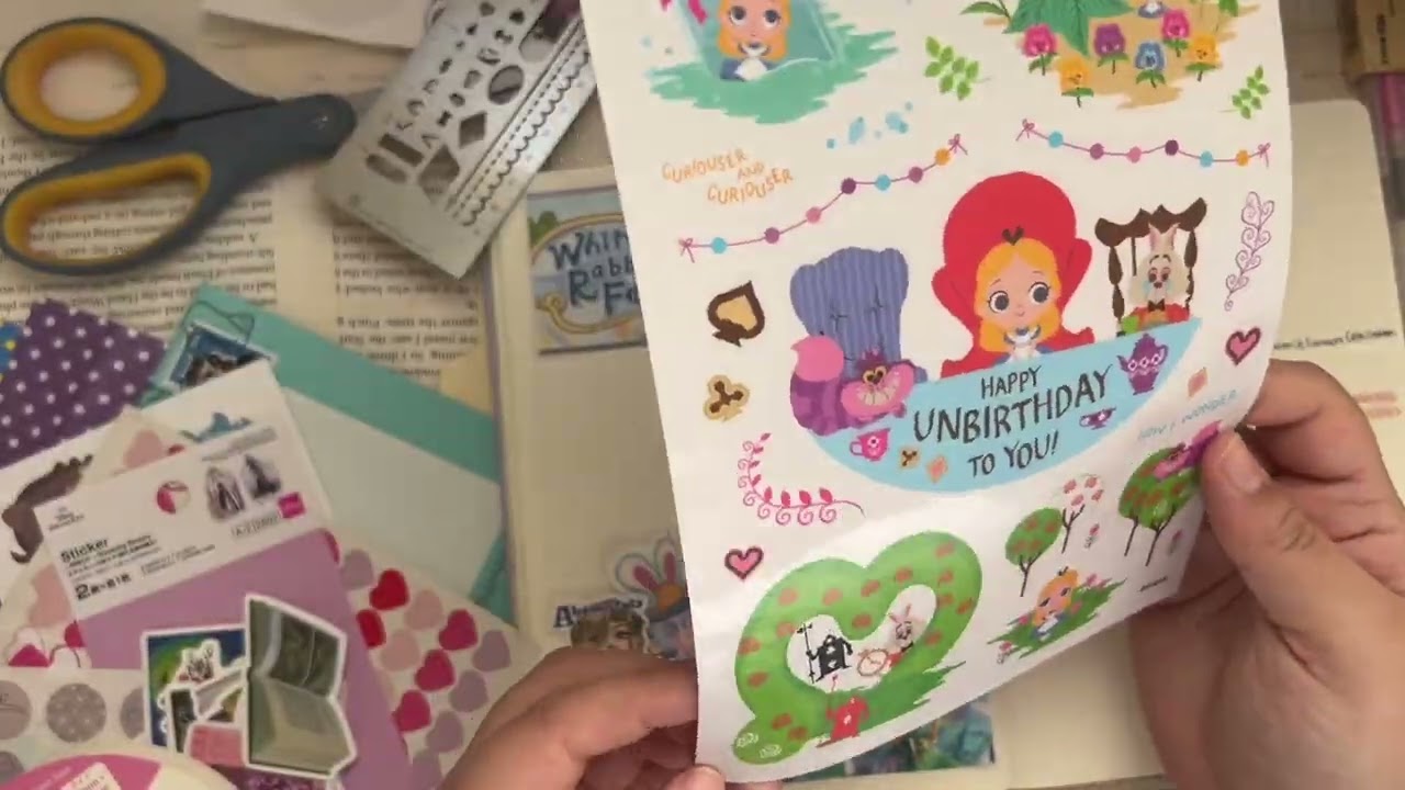 March Bujo : Twisted wonderland (Groovy spoilers) @RoseGoldLibrary