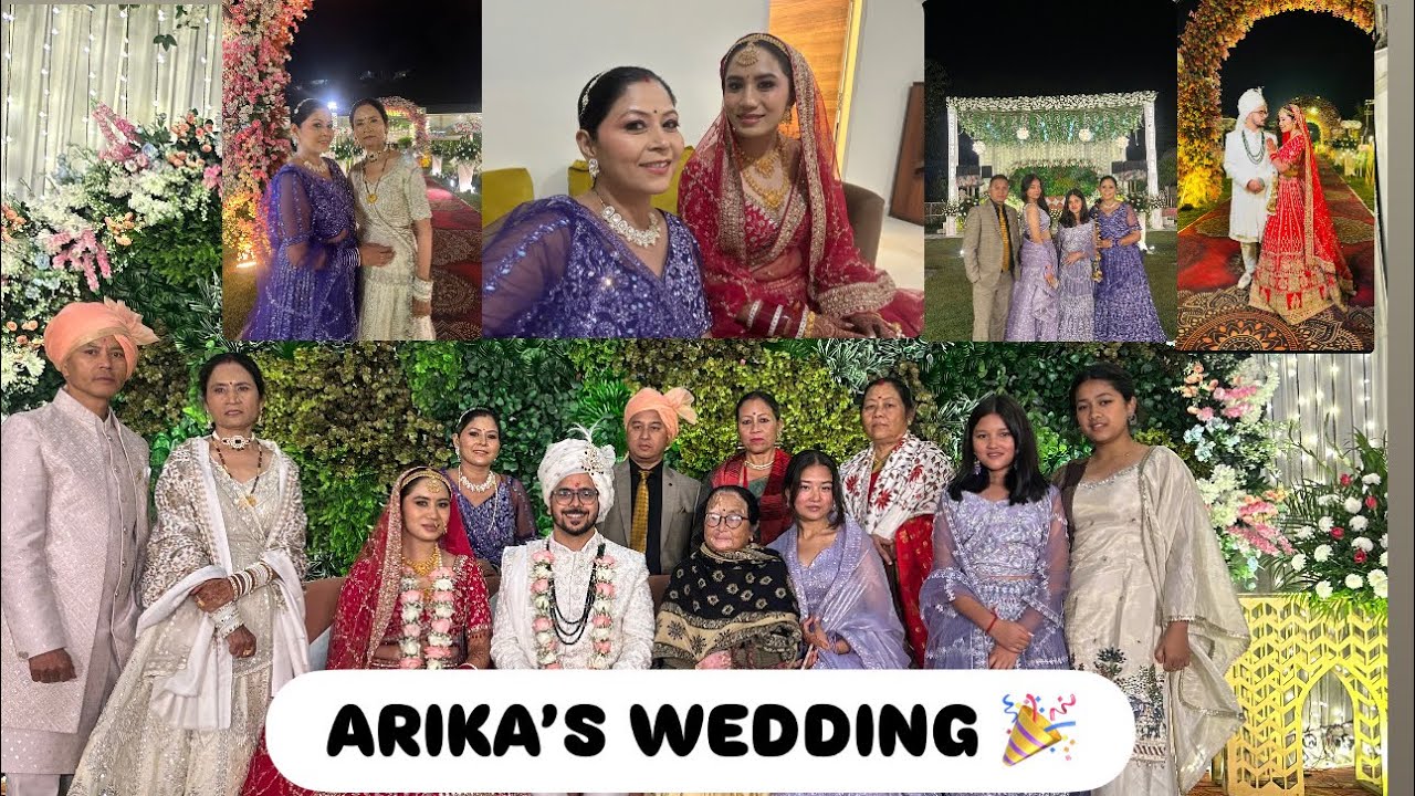 Arika’s wedding 🥰🎉#wedding #viral #explore 