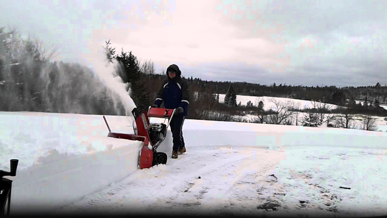 1989 Honda HS80 Trackdrive Snowblower