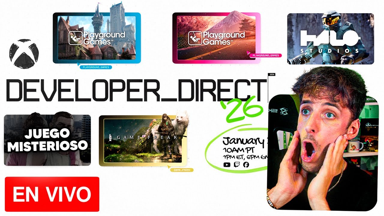 [4K] 🔴 Así es el XBOX DEVELOPER DIRECT 2026 en ESPAÑOL 💥 Fable - Forza Horizon 6 - KILN