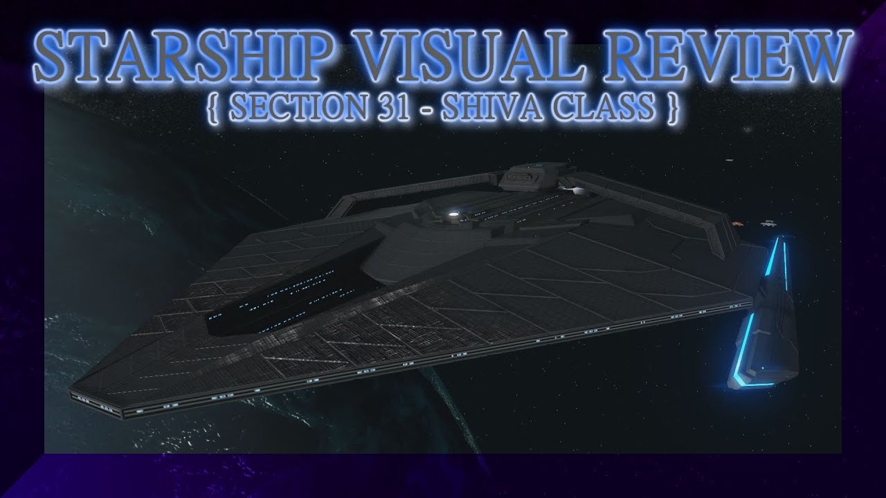 Section 31 Intel Dreadnought Cruiser ~ STARSHIP VISUAL REVIEW (Star Trek Online)