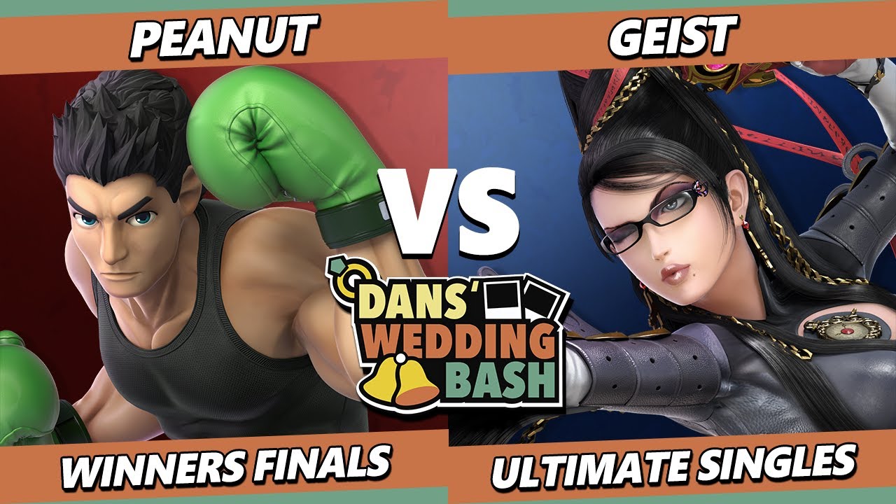 Dan's Wedding Bash! WINNERS FINALS - Peanut (Little Mac) Vs. Geist (Bayonetta) Smash Ultimate - SSBU