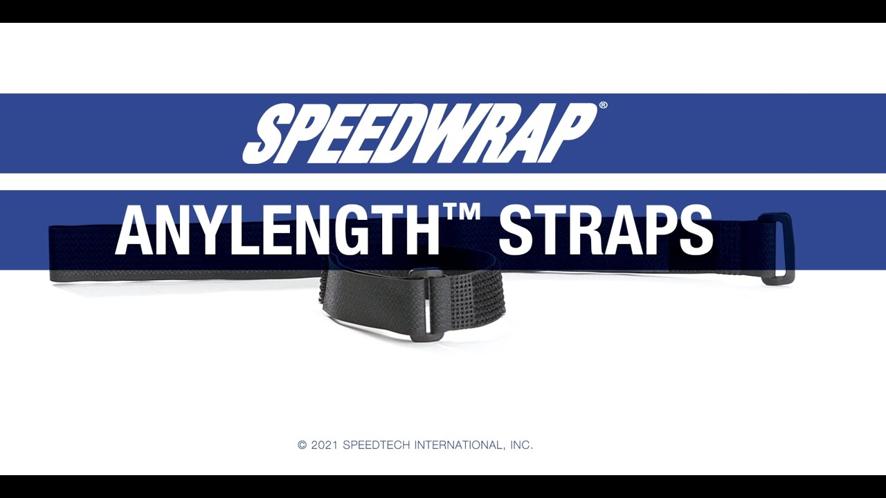 SPEEDWRAP®  AnyLength™ Hook & Loop Cinch Strap - Product Video