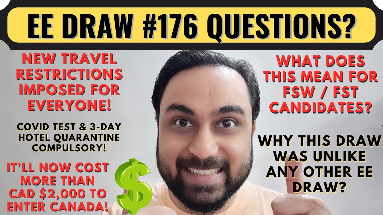 Express Entry Draw #176 Common Questions For Canada PR | Why This CEC Draw Was Different