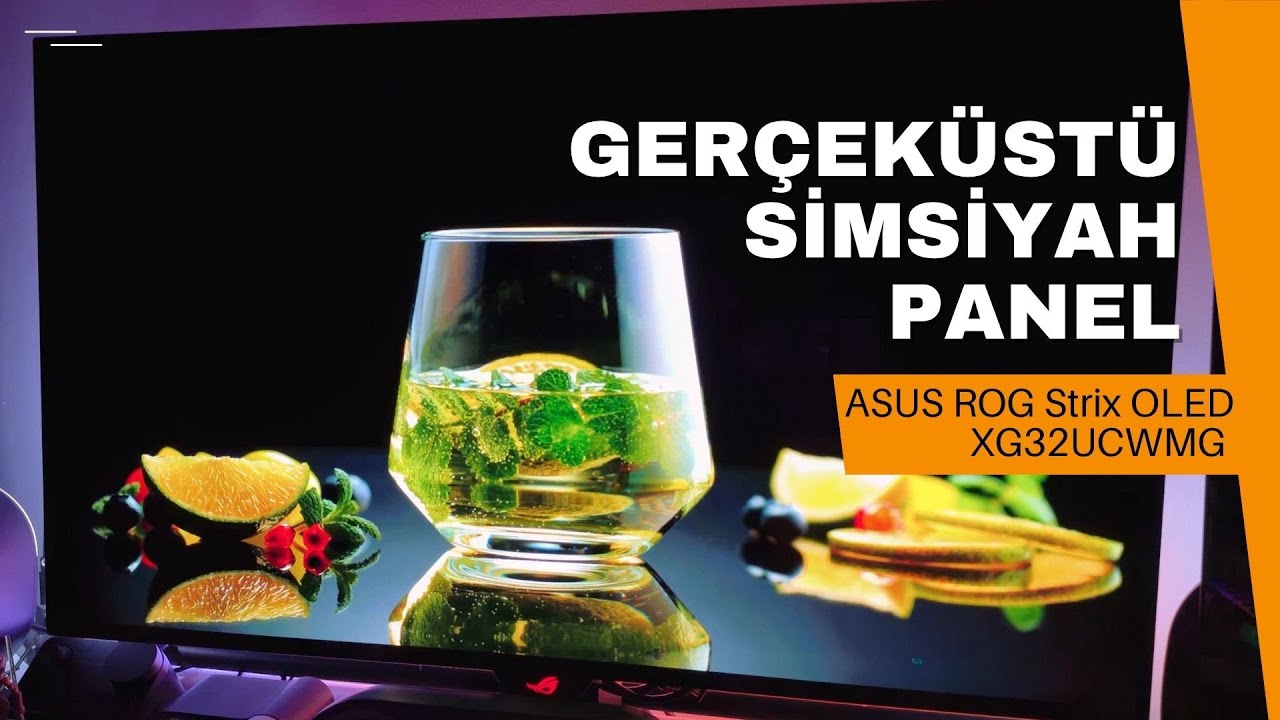3 AYLIK OLED DENEYİMİM: BU MONİT&Ouml;R DİĞER OLED'LERDEN DAHA SİYAH - ROG Strix OLED 32 İncelemesi