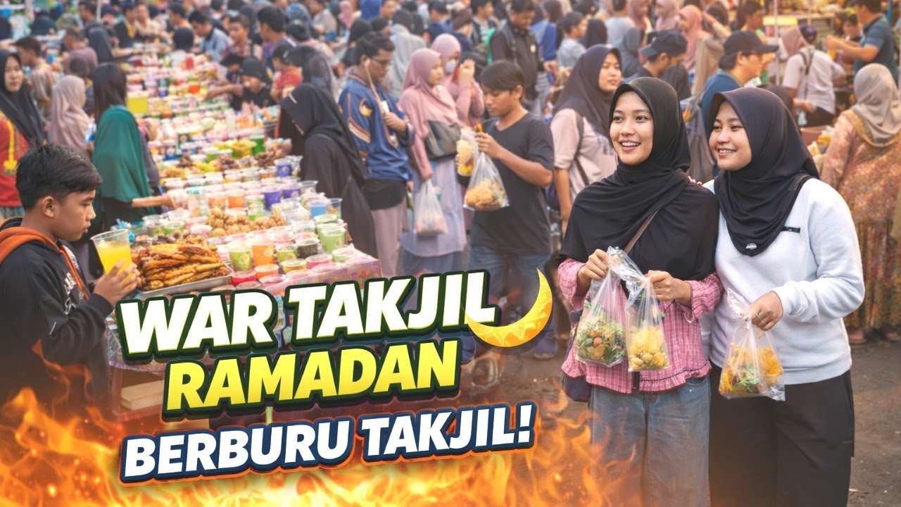 WAR TAKJIL SERBA 5000-AN ‼️Ngabuburit Berburu Takjil Murah Dan Unik Di Cigugurgirang Bandung