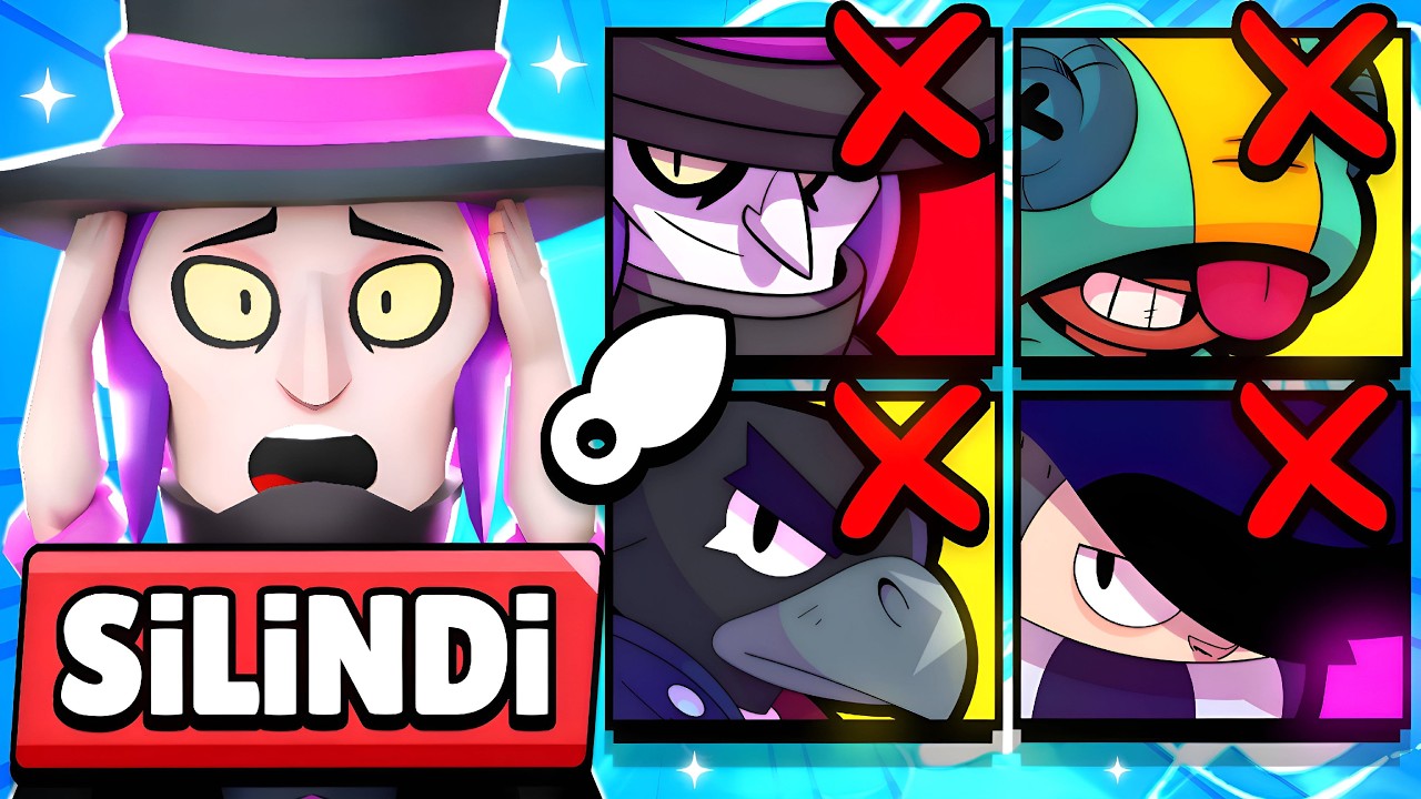KARAKTERLERİM SİLİNDİ! 😱 | Brawl Stars