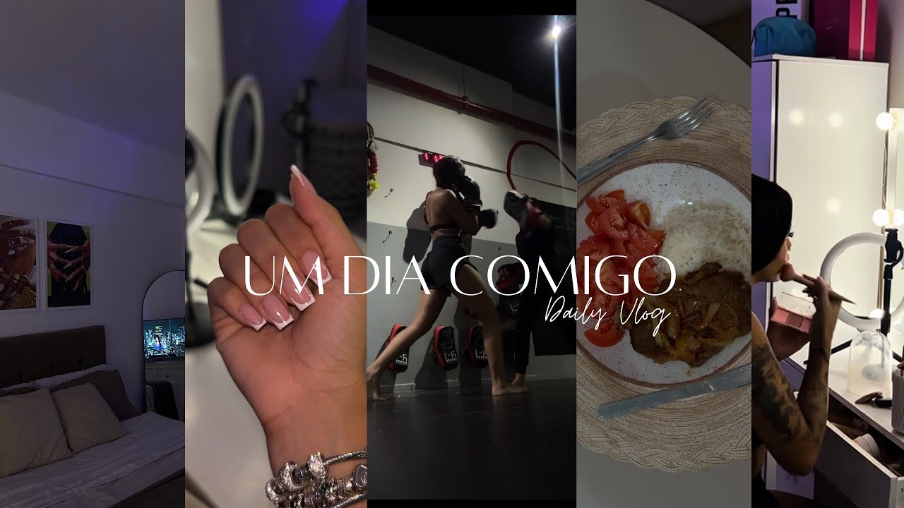 VLOG | UM DIA COMIGO *realista , trabalho, unhas, morando sozinha aos 22 anos, compras e mais ☆