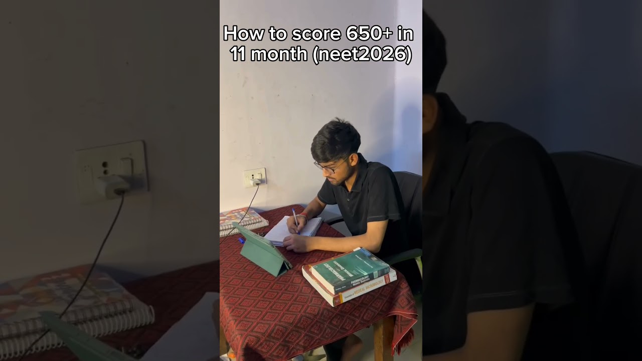 How to Score 650+ in NEET 2026#neet2026 #mbbs #neet preparation